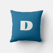 モダンモノグラムの装飾用クッション クッション (裏面)