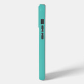 モダンモノグラムアクア Case-Mate iPhoneケース (裏面 / 左)