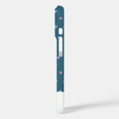 モダンモノグラムハートiPhoneケース Case-Mate iPhoneケース (裏面 / 左)