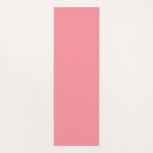 モダンモノグラム名スタイリッシュPink ヨガマット (裏面)