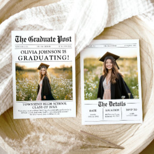 モダンユニークおもしろい 招待状