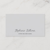 モダンユニークインテリア 名刺 (正面)