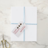 モダンユニークシンプル業クリスマスプレゼントラベル ギフトタグ (より糸つき)