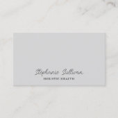 モダンユニークホリスティック健康 名刺 (正面)