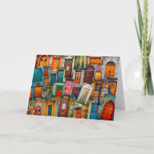 モダンユニークヴィンテージドアアート写真