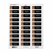 モダンユニークヴィンテージドアアート写真 ラベル (フルシート)