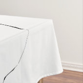 モダンユニーク白黒 テーブルクロス (インサイチュ)