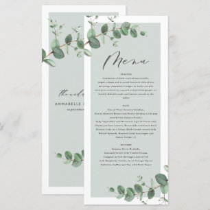 モダンユミニマルーカリシンプルエレガント結婚式m メニュー