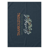 モダンユーカリ感じの感謝の感謝祭 テーブルクロス (正面)