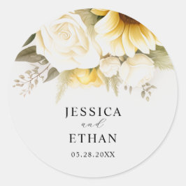 モダンユーカリ野フローラ植物学結婚院 ラウンドシール