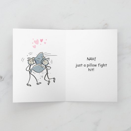 モダンユ予測できなーマおもしろいスティクマン カード (内部)