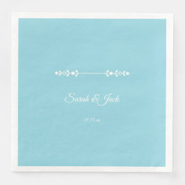 モダンライトブルーとホワ結婚イト