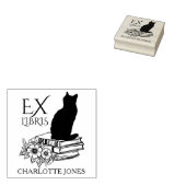 モダンライブラリーキャットブック ラバースタンプ (押印)