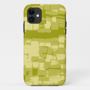モダンライム背景 iPhone 11 ケース