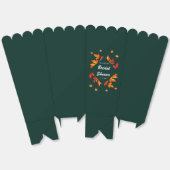 モダンラスティック オータムリーブス ブライダルシャワー フェイバーボックス (見開き)