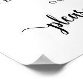 モダンラスティック, 結婚式リハーサルディナー歓迎ポ ポスター (角)