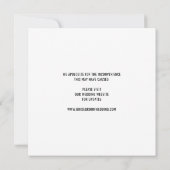 モダンラブは伝染する 結婚式延期 案内状 (裏面)