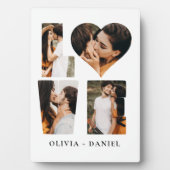 モダンラブハートフォトインスタグラムバレンタインデー フォトプラーク (正面)