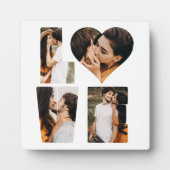 モダンラブハートフォトインスタグラムバレンタインデー フォトプラーク (正面)