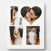 モダンラブハートフォトインスタグラムバレンタインデー フォトプラーク (正面)