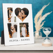 モダンラブハートフォトインスタグラムバレンタインデー フォトプラーク (側面)