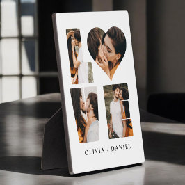 モダンラブハートフォトインスタグラムバレンタインデー フォトプラーク