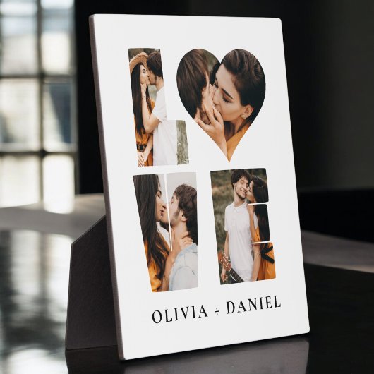 モダンラブハートフォトインスタグラムバレンタインデー フォトプラーク