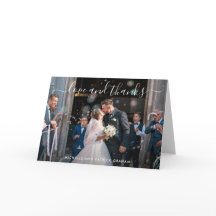 モダンラブ＆サンクス フォト シンプル ウェディング