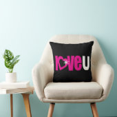 モダンラブ ユー ティーゲザー フォーエバー テキスト ピロー (椅子)