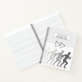 モダンランニングゴールトレーニングログ ノートブック (内部)