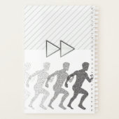 モダンランニングゴールトレーニングログ プランナー手帳 (裏面)