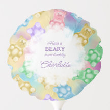 モダンリアル、かわいい、グミベア風船