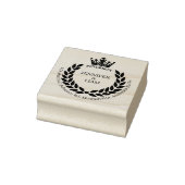 モダンリースとクラウンカスタム差出人住所 ラバースタンプ (スタンプ)