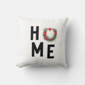 モダンリース、クリスマスホーム装飾用クッション クッション (正面)