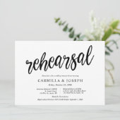 モダンリ素朴ハーサルと夕食 招待状 (スタンド正面)