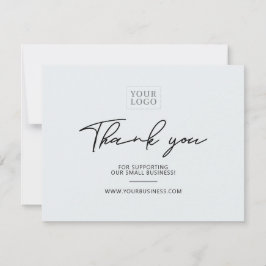 モダンレタリング業務パッケージサンキューカード サンキューカード
