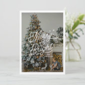 モダンレトロと明メリーるい星の家族の写真 シーズンカード (スタンド正面)