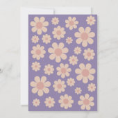 モダンレトロなダイシーの結婚式 セーブザデート (裏面)