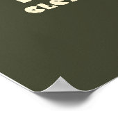 モダンレトロアーストーン幾何ポスター ポスター (角)