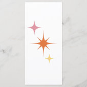 モダンレトロオリーブグリーン&ホワイト結婚ズ メニュー (裏面)