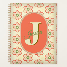 モダンレトロカスタムモノグラムプランナー プランナー手帳