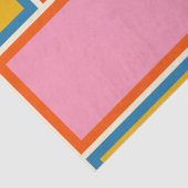 モダンレトロカラフル最小幾何学模様 薄葉紙 (詳細)