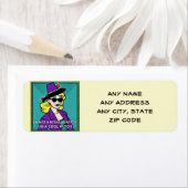 モダンレトロスクールイッチミームカラーポップ・アートのアート ラベル (インサイチュ)