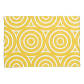 モダンレトロスタイル幾何デザイン 枕カバー (正面右)