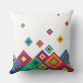 モダンレトロダイヤモンド クッション (裏面)