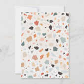 モダンレトロテラ結婚ッツォ 招待状 (裏面)