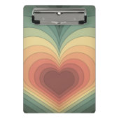 モダンレトロファンキーロマンチックかわいいミニクリップボード ミニクリップボード (正面)