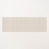 モダンレトロブライドバチェロレッテヴィンテージ ヨガマット (正面(横))