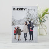 モダンレトロメリーEverything Christmas 5写真 シーズンカード (スタンド正面)