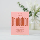 モダンレトロ卒業 招待状 (スタンド正面)